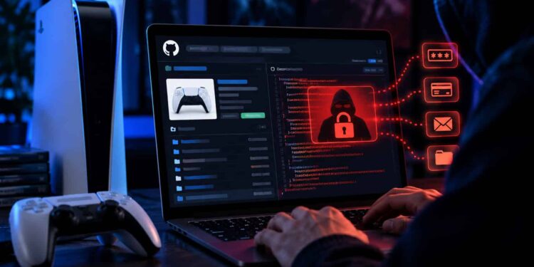 Cinematic PS5 Cybersecurity Threat
