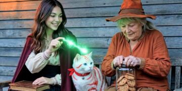 Merry the Christmas Witch - AI movie