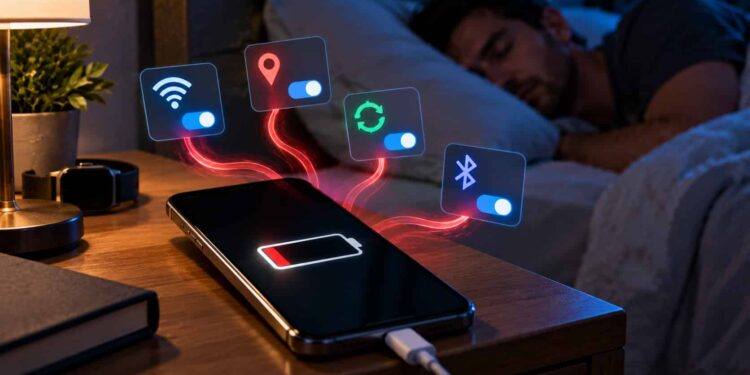 Overnight Battery Drain in Sleep Mode