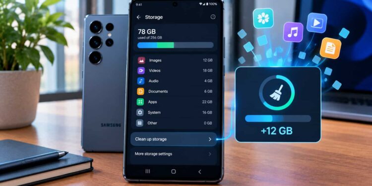 Smartphone Storage Cleanup Dashboard