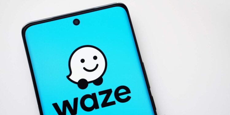 Waze logo app