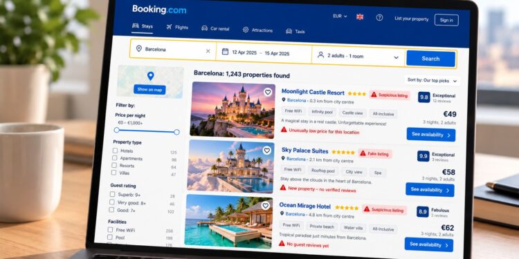 Booking.com: Έρευνα της Κομισιόν για απάτες και πληρωμένες καταχωρίσεις