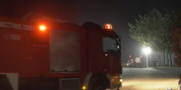 Φωτιά σε εταιρεία ανακύκλωσης στα Διαβατά – Αποπνικτικός καπνός σκέπασε τη Θεσσαλονίκη