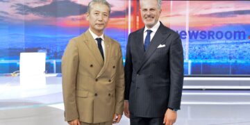 Επίσκεψη του πρέσβη της Νότιας Κορέας, Lim Juseong στην ΕΡΤ