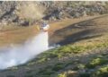 Πυρκαγιά στα 1100 μέτρα, στα σύνορα Χανίων – Ρεθύμνου