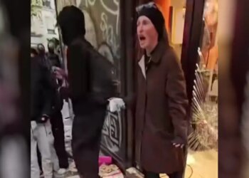 Γαλλία: Απελπισμένη γυναίκα στέκεται στην πόρτα σούπερ μάρκετ και ικετεύει διαδηλωτές να μην το λεηλατήσουν - «Δεν είναι αυτός ο σκοπός», φωνάζει