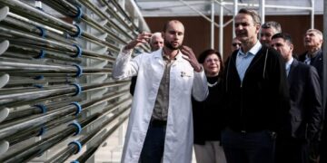Στον «Δημόκριτο» ο Κυριάκος Μητσοτάκης για τα εγκαίνια υπερσύγχρονης ερευνητικής υποδομής