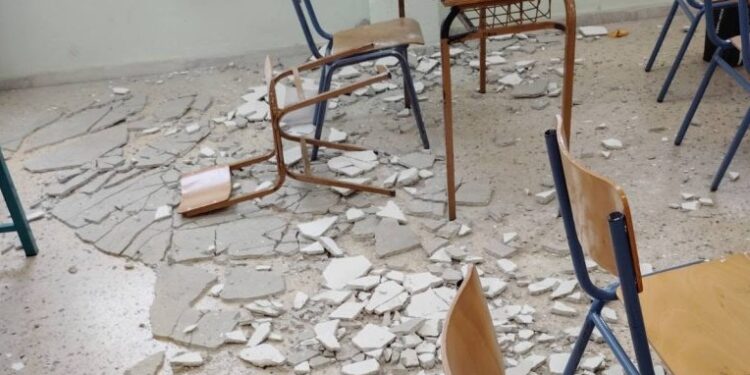 Άμεσο και ενδελεχή προσεισμικό έλεγχο των σχολείων ζήτησε η ΟΛΜΕ
