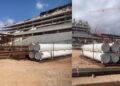 Έφτασαν στον Βοτανικό τα πρώτα τμήματα του στεγάστρου - www.ertsports.gr
